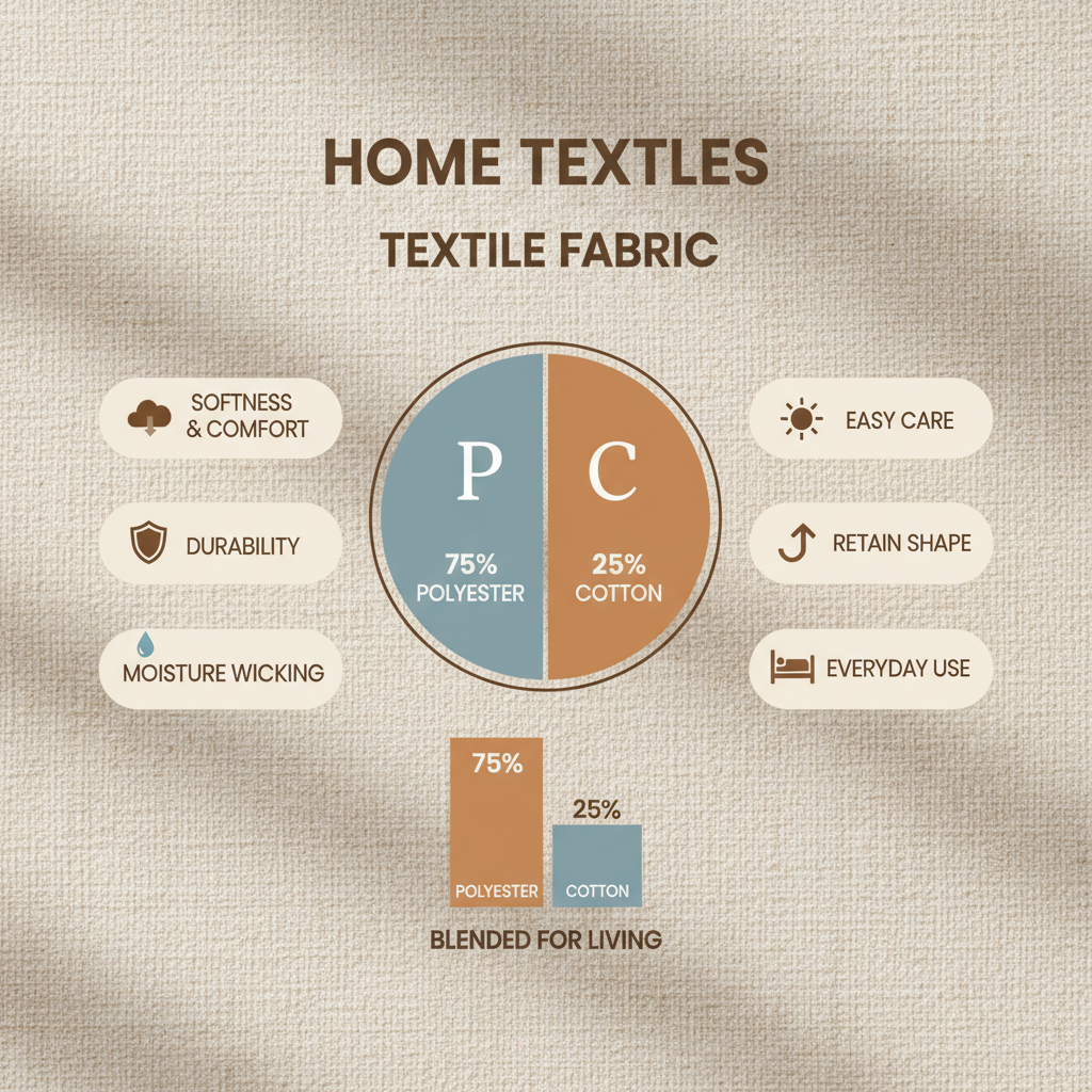 Exploring the Versatility and Benefits of 75 Polyester 25 Cotton Fabric