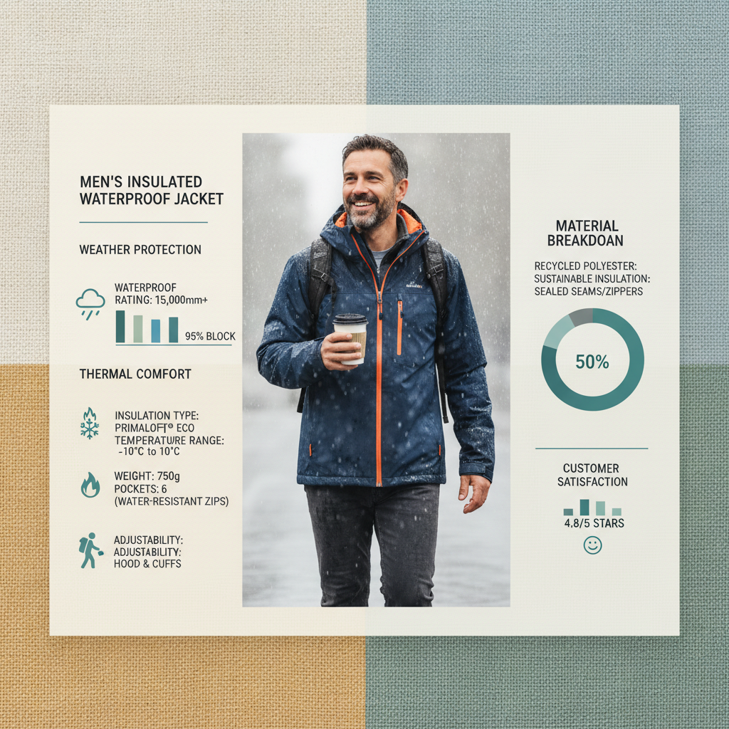 Comprehensive Guide to Mens Insulated Waterproof Jackets for Optimal Protection