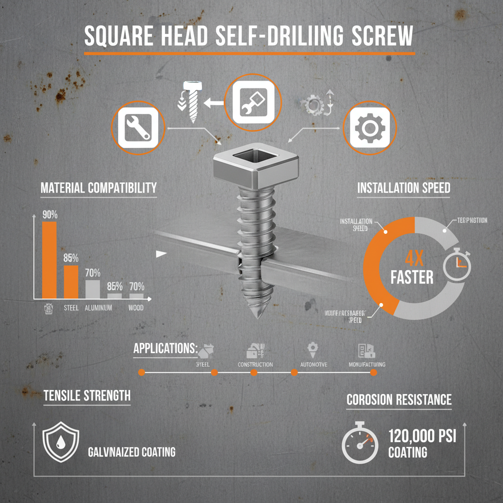 Optimizing Construction and Industry with Square Head Self Drilling Screw Solutions