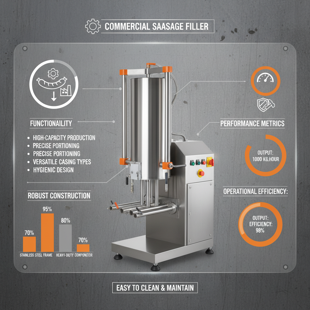 Optimizing Production with Advanced Commercial Sausage Filler Technology