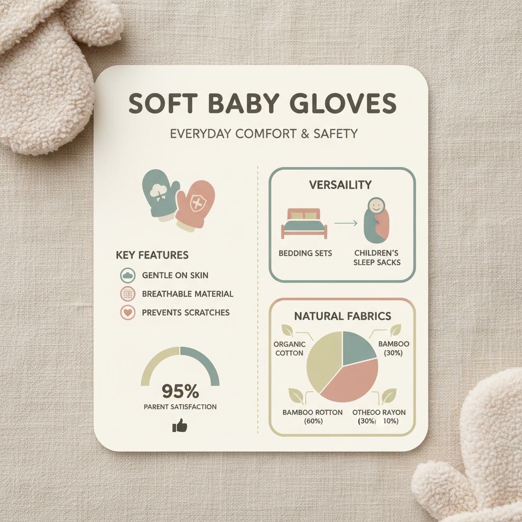 The Importance of Soft Baby Gloves for Newborn Safety and Comfort