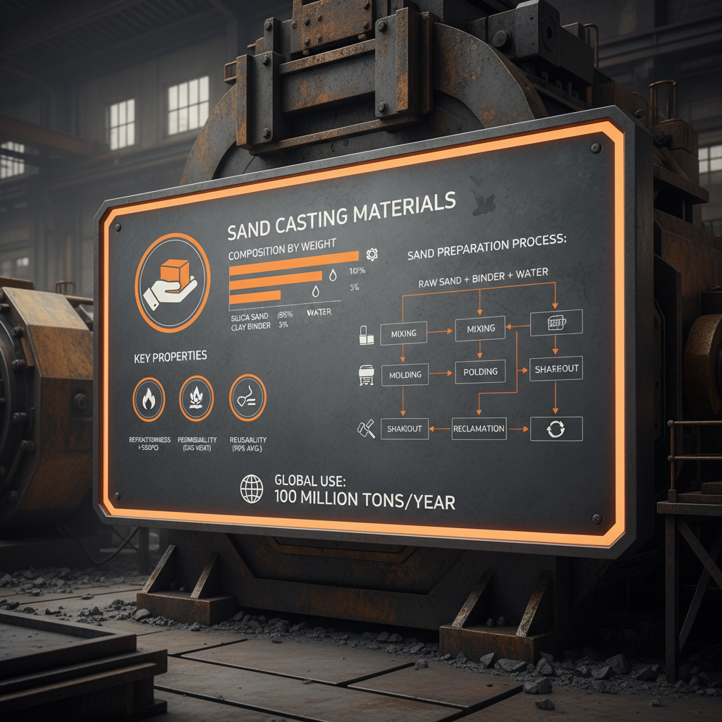 Understanding Sand Used in Sand Casting for Modern Manufacturing Applications