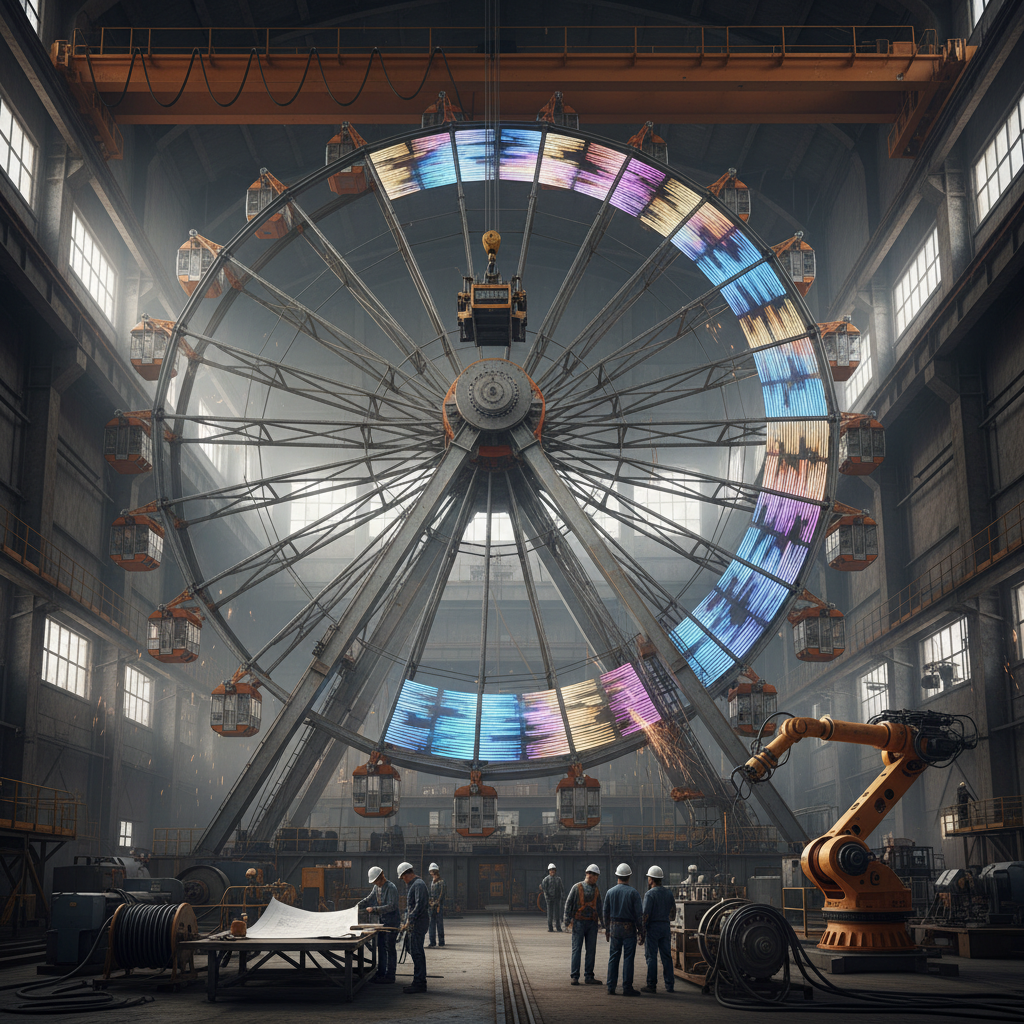 Innovative Infrastructure Solutions Inspired by the Animated Ferris Wheel