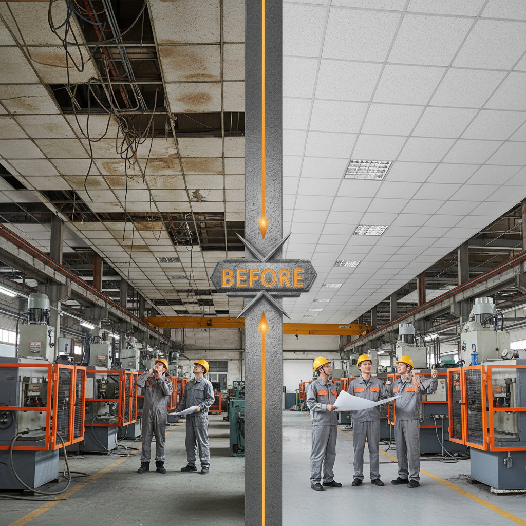 Explore the Benefits of Mineral Fibre Suspended Ceiling Tiles for Modern Buildings