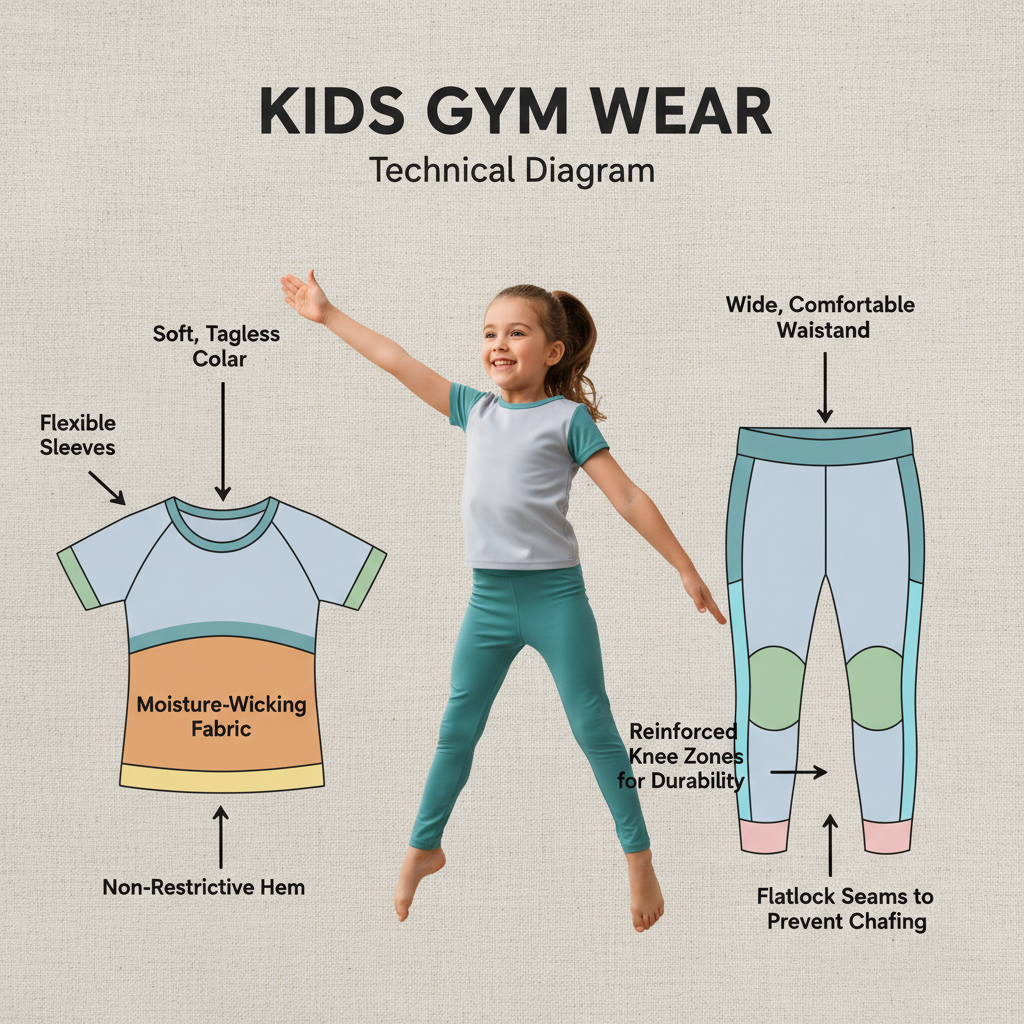 Exploring the Dynamic World of Kids Gym Wear and Activewear Trends