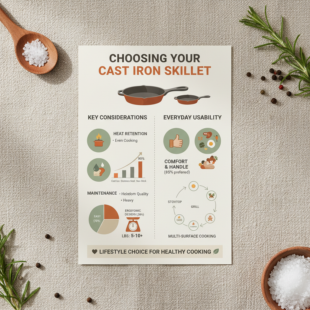 Choosing Cast Iron Skillet A Comprehensive Guide to Types and Optimal Use
