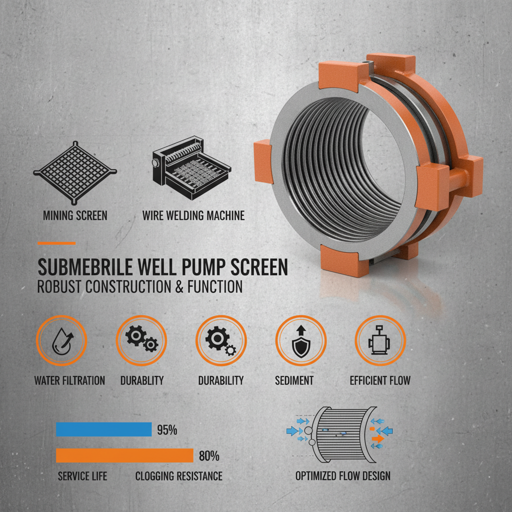 Optimizing Water Well Systems with Durable Submersible Well Pump Screen Solutions
