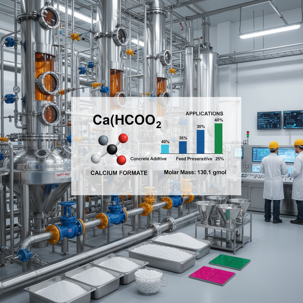 Exploring the Versatile Applications and Formula of Calcium Formate