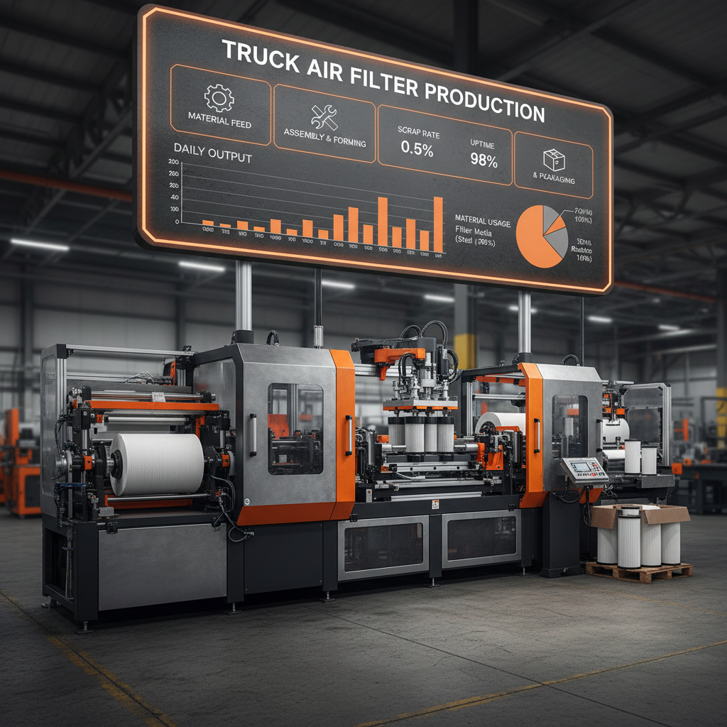 Advanced Truck Air Filter Manufacturing Machine Solutions for Enhanced Production