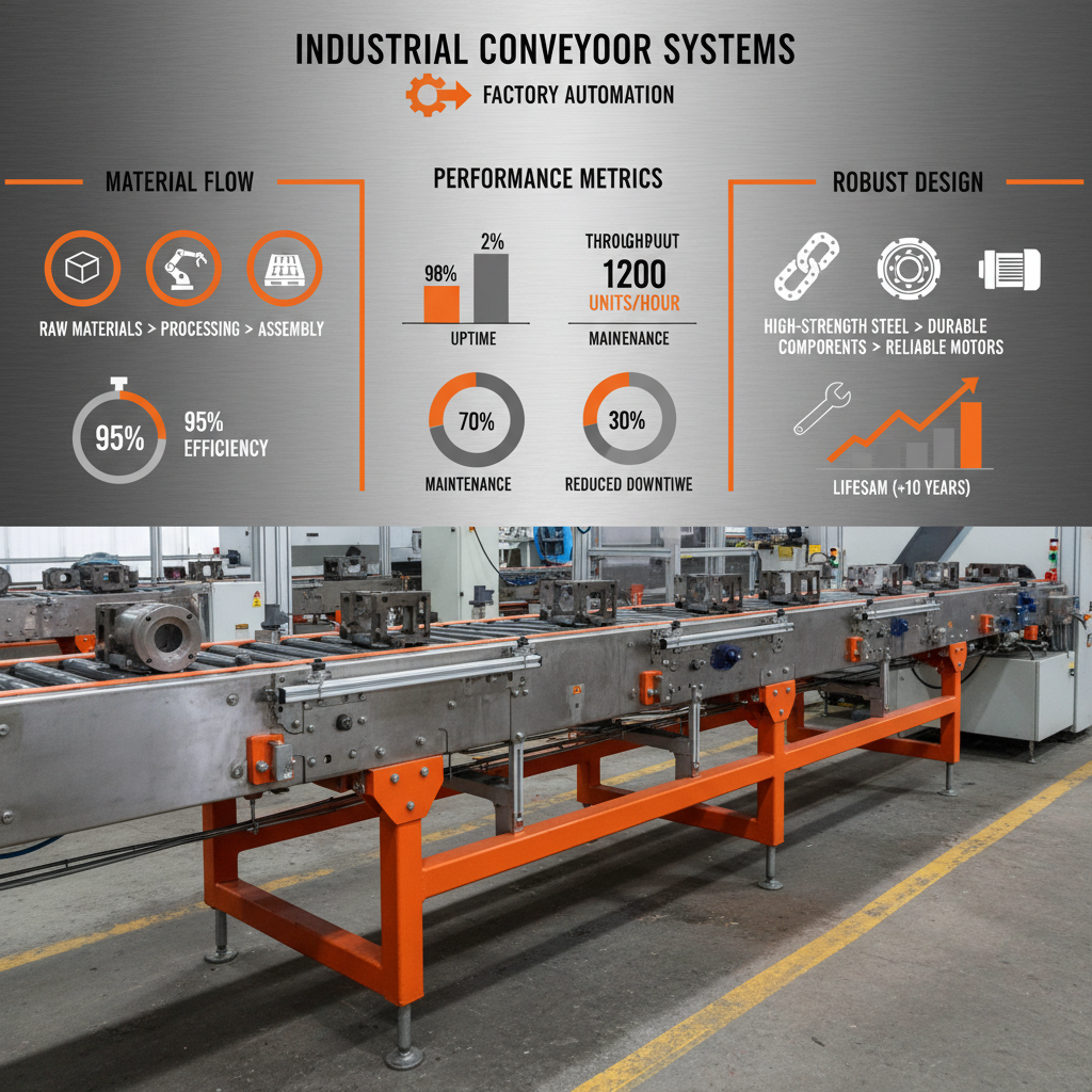 conveyor belt in factory