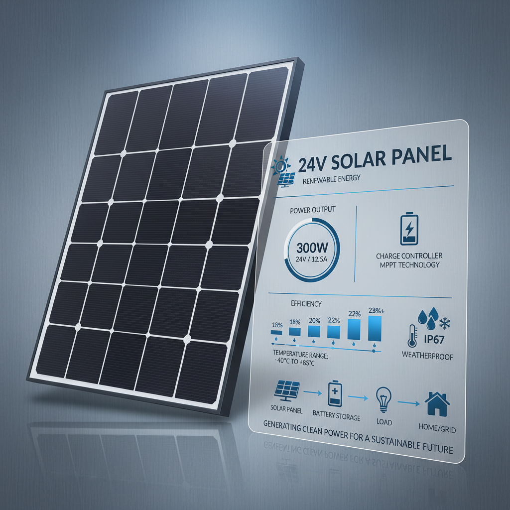24v solar panel