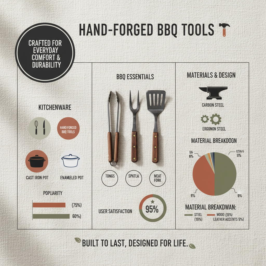 hand forged bbq tools