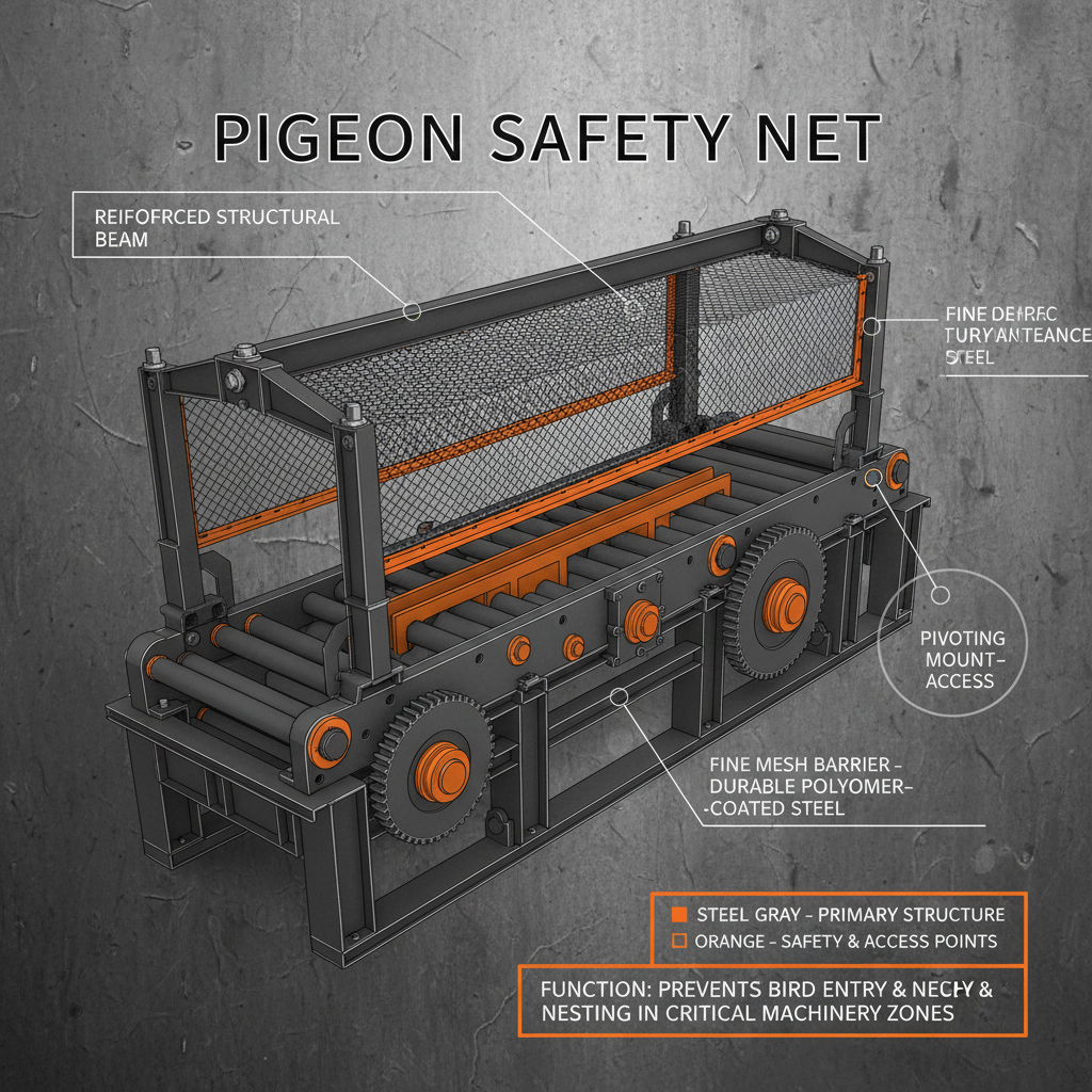 pigeon safety net