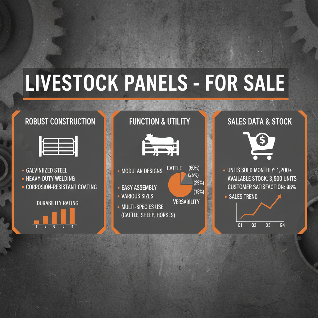 panels for sale livestock