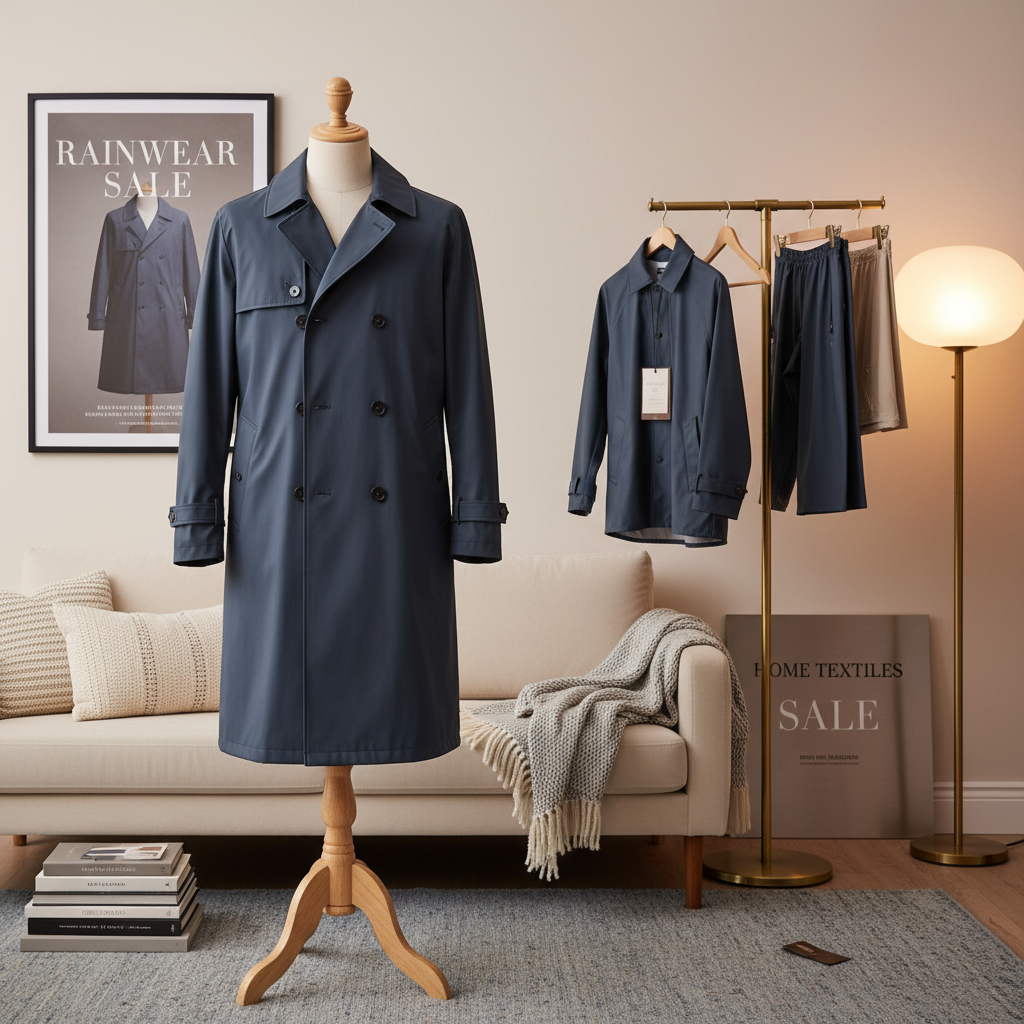 mens rain trench coat sale