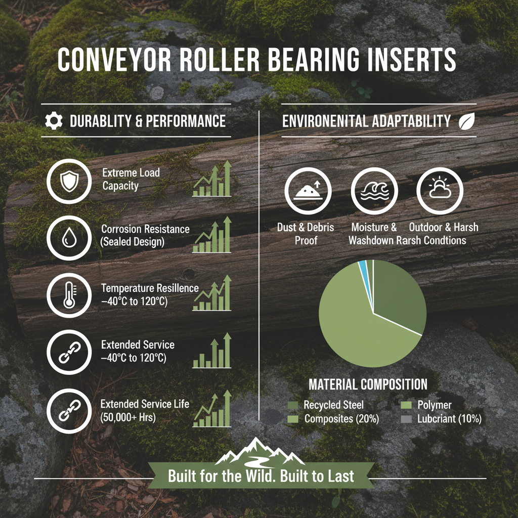 conveyor roller bearing inserts