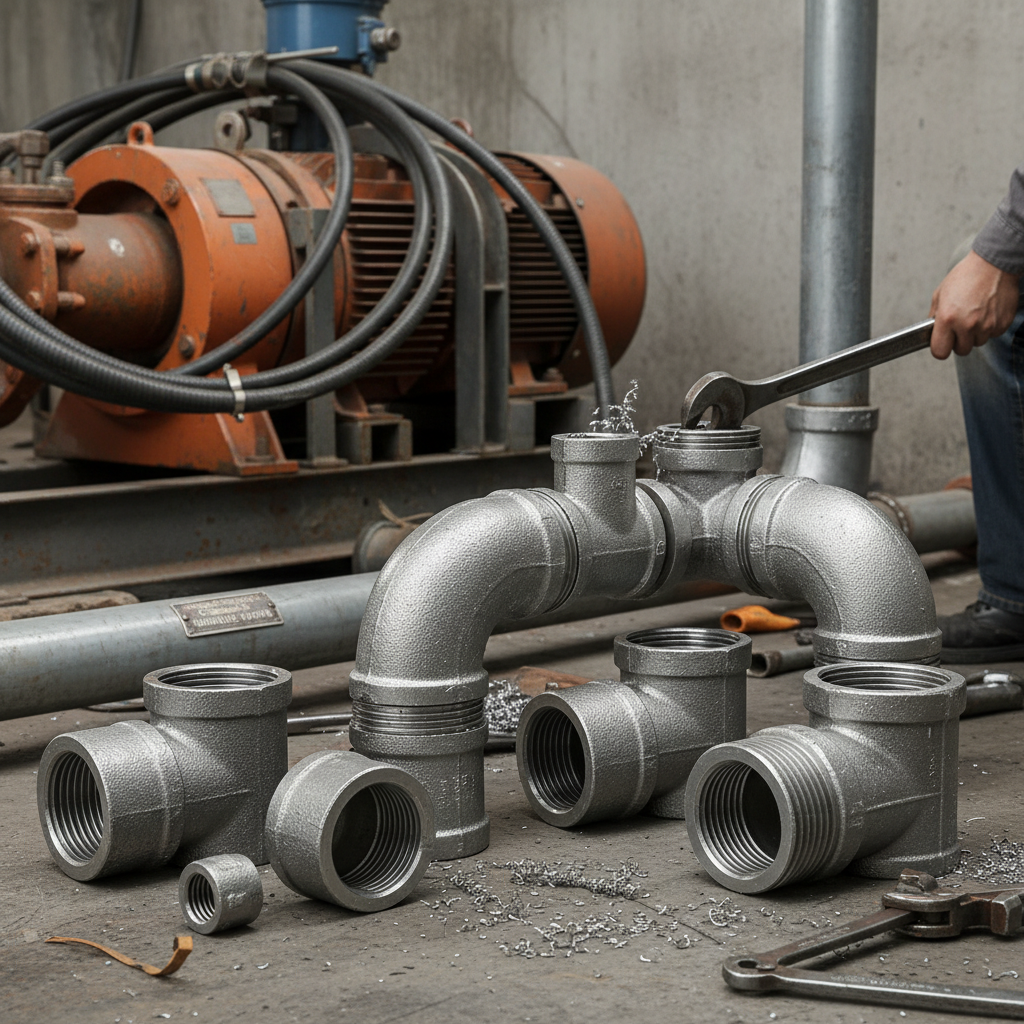 malleable iron fittings for water supply & drainage