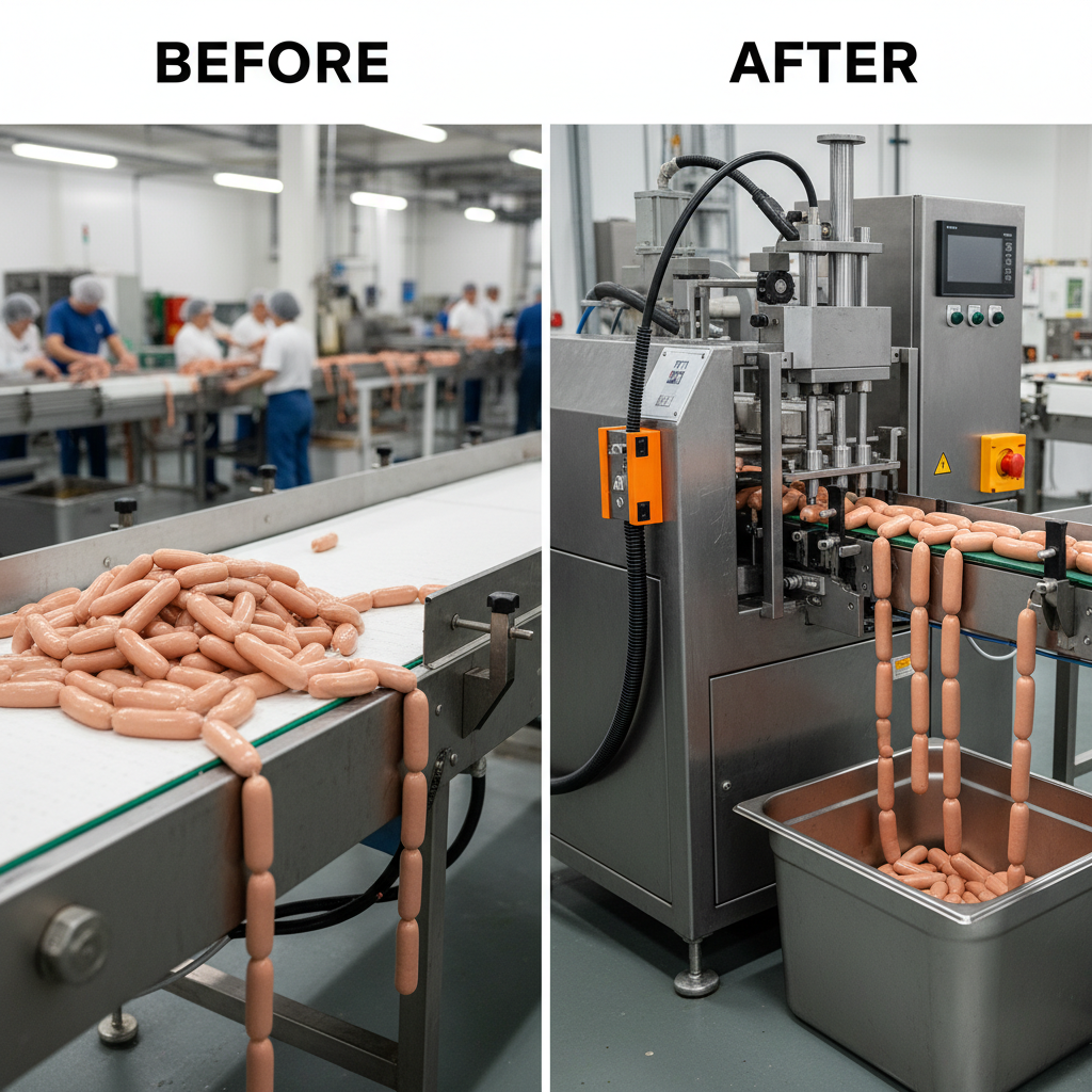 clipping machine for sausage Manufacture
