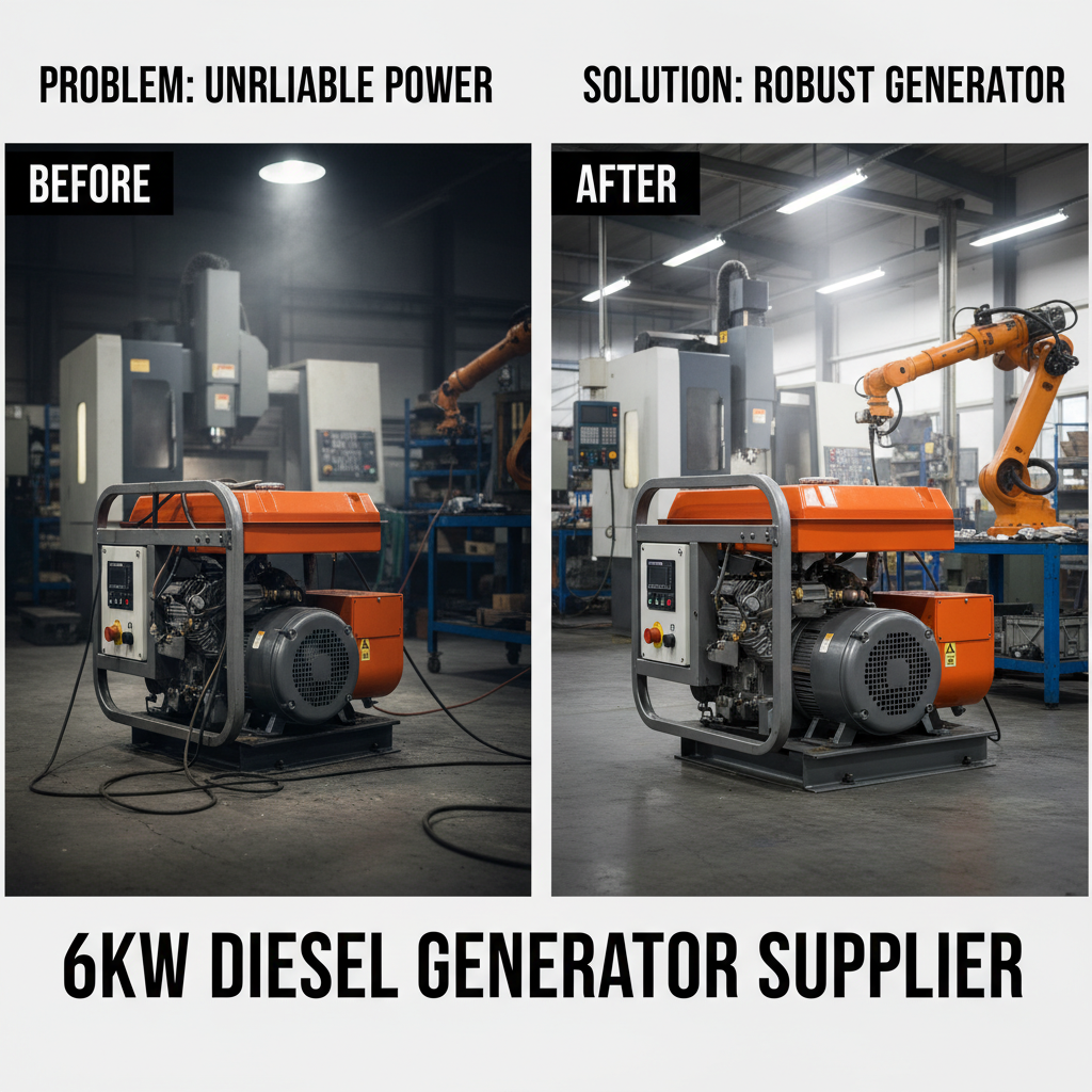 6kw diesel generator Supplier