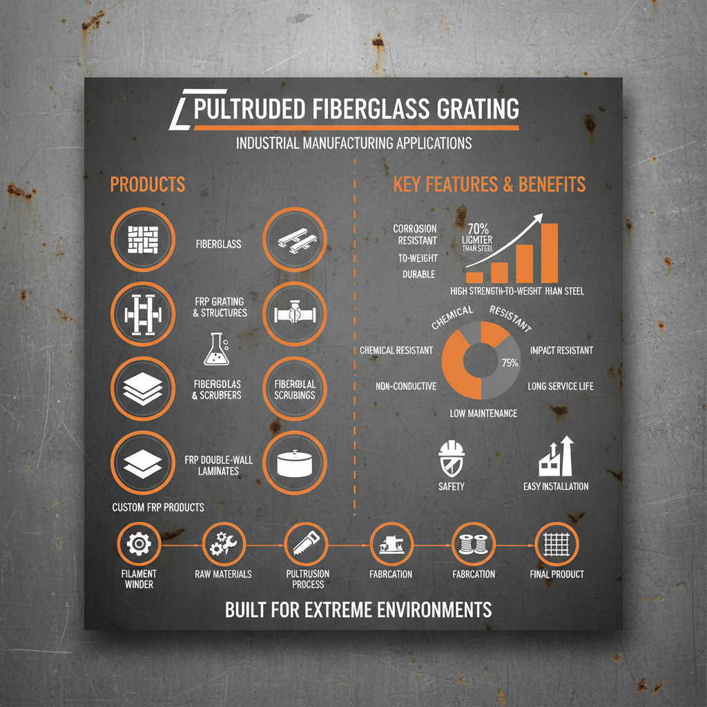 Explore the Benefits of Durable Pultruded Fiberglass Grating Solutions