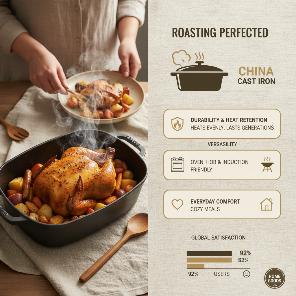 Discover the Superior Quality of China Cast Iron Roasting Tin for Your Kitchen