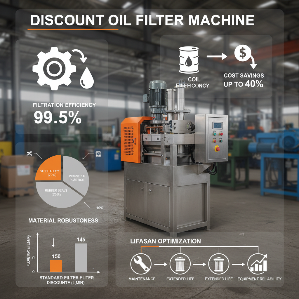 Find the Right Discount Oil Filter Machine for Efficient Oil Management