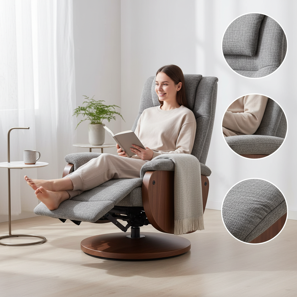 Invest in Your Wellbeing with Our Ergonomic Office Recliner Chair Product