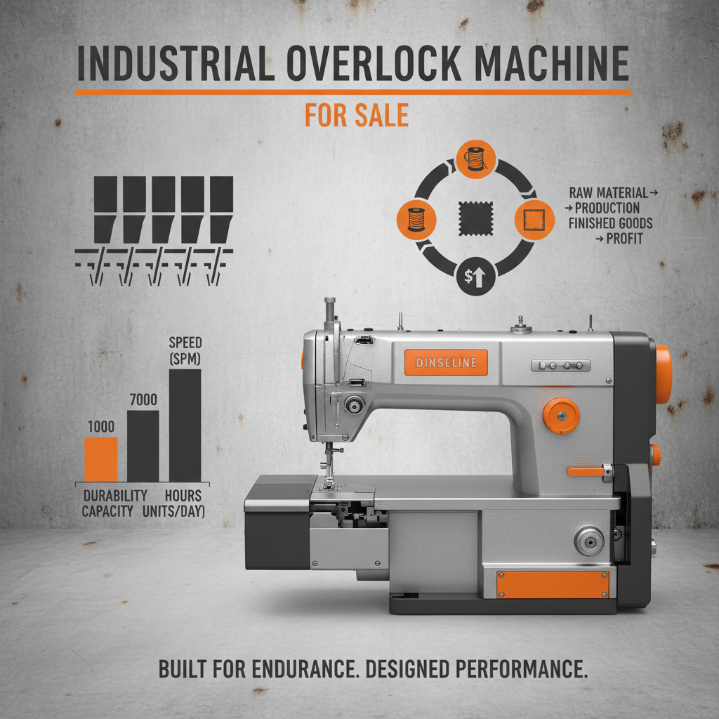 Find the Best Overlock Machine for Sale to Enhance Your Sewing Projects