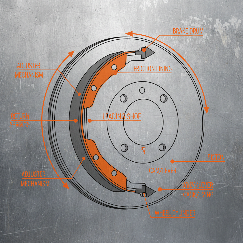 Understanding Drum Brakes Leading Shoe Systems for Optimal Vehicle Safety