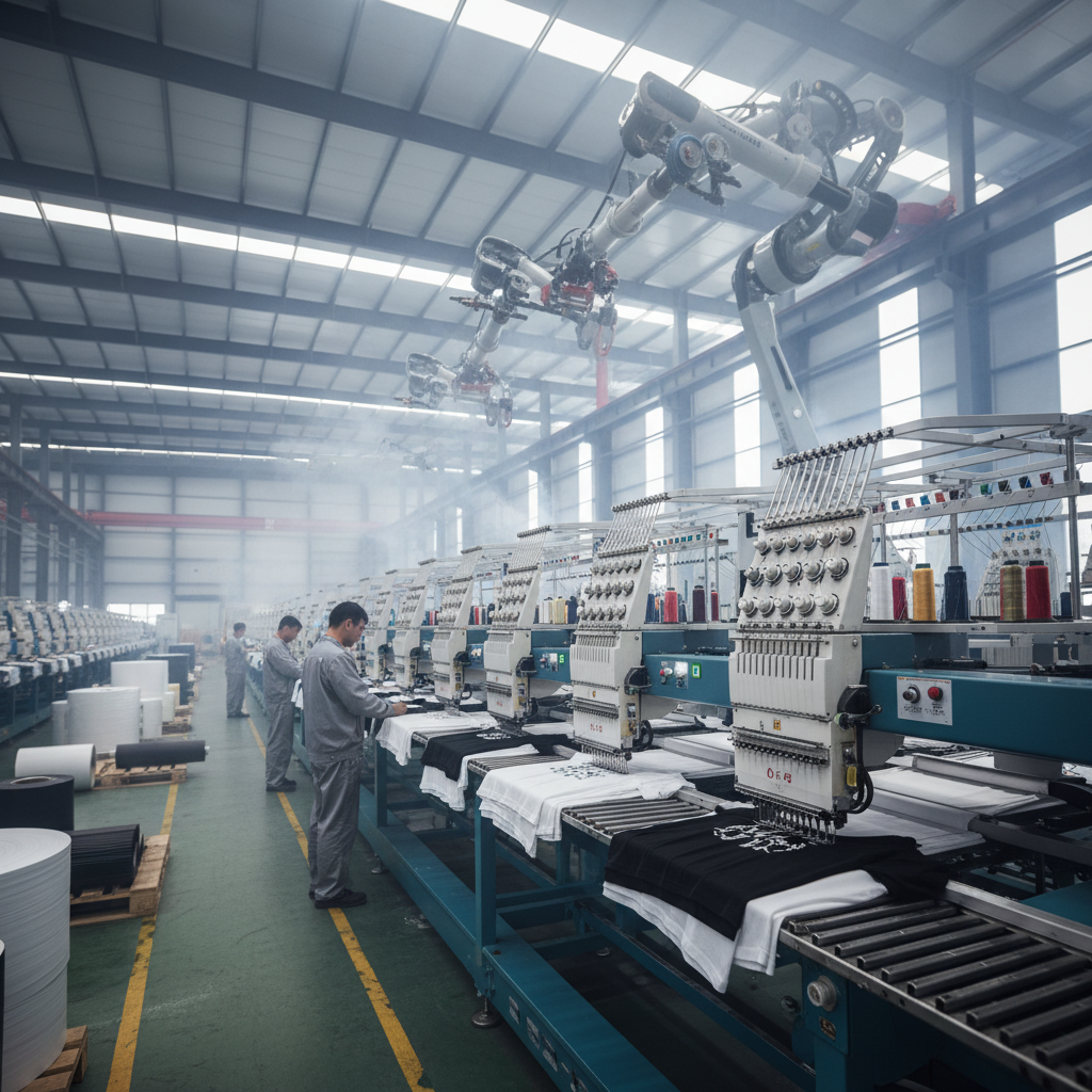 Find Reliable Embroidery Machine T Shirt Factories for Custom Apparel Production