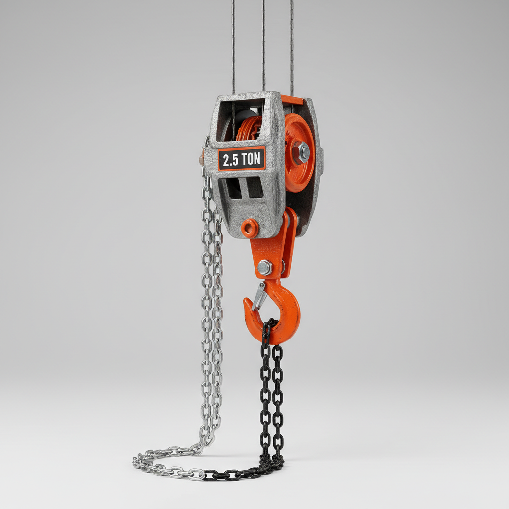 Maximize Lifting Efficiency with a Durable 2.5 Ton Chain Hoist Solution