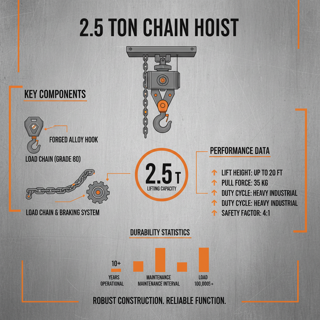 Maximize Lifting Efficiency with a Durable 2.5 Ton Chain Hoist Solution