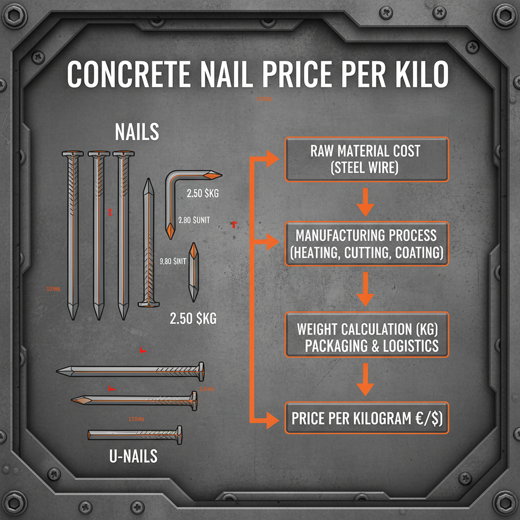 Comprehensive Guide to Concrete Nail Price Per Kilo and Market Trends Comprehensive Guide to Concrete Nail Price Per Kilo and Market Trends