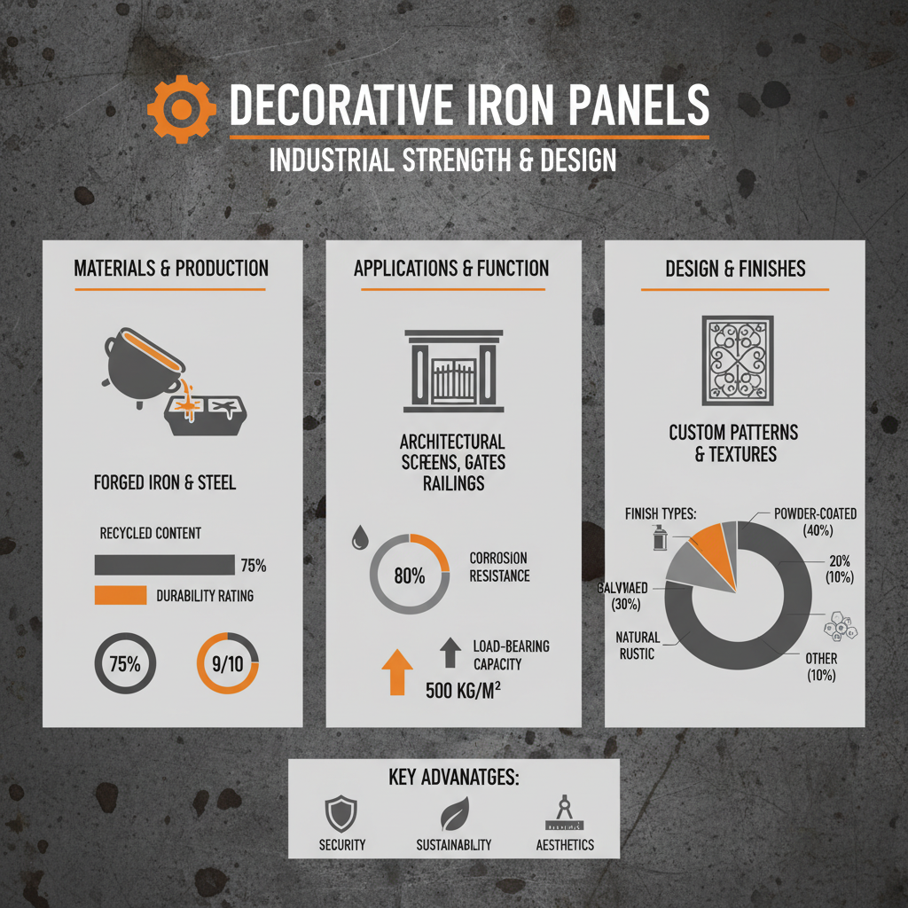 Elevate Your Space with Stunning Decorative Iron Panels and Custom Designs