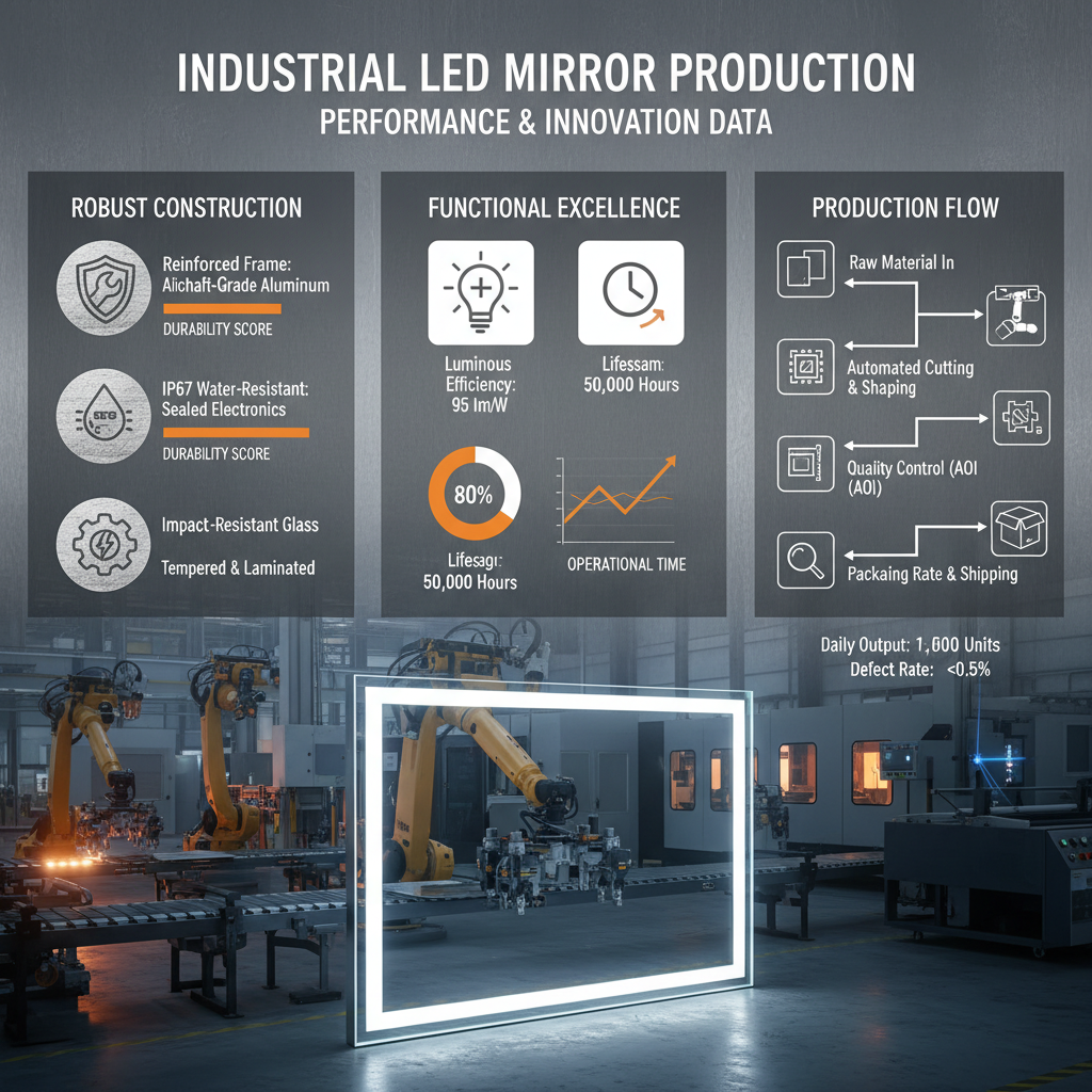 Enhance Your Space with a Modern LED Rectangle Mirror Solution