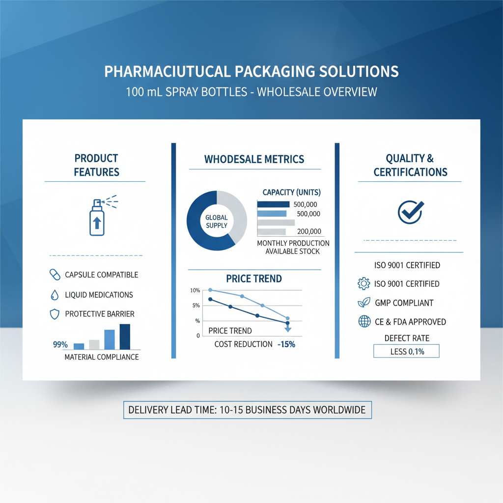 Find High Quality 100 ml Spray Bottles Wholesale for Your Business