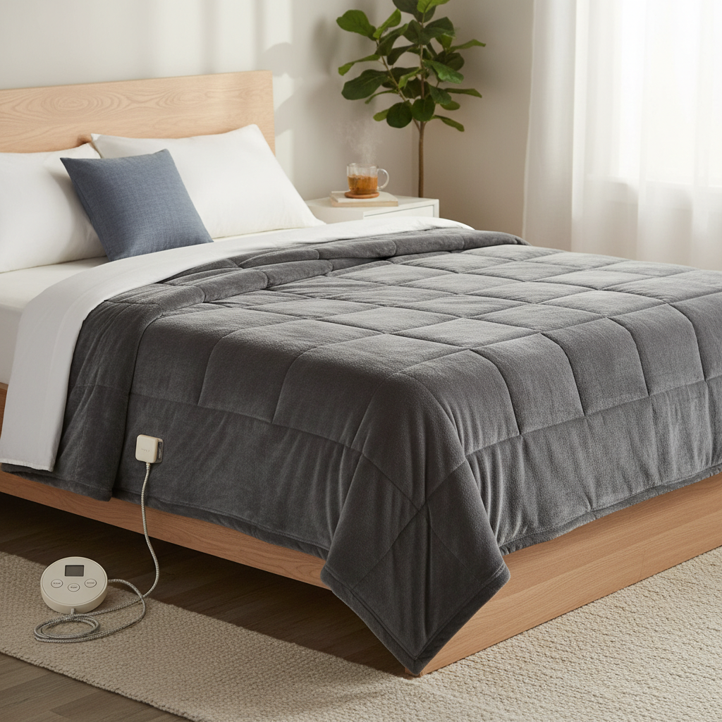 Discover the Comfort of a Heated Weighted Blanket for Restful Sleep