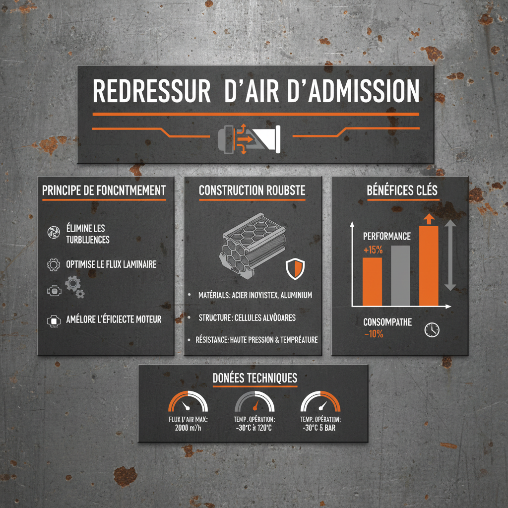 Optimizing Engine Performance with the redresseur d'air d'admission A Comprehensive Guide