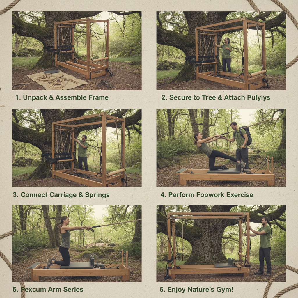 Elevate Your Fitness with the Versatile Tree Pilates Reformer System