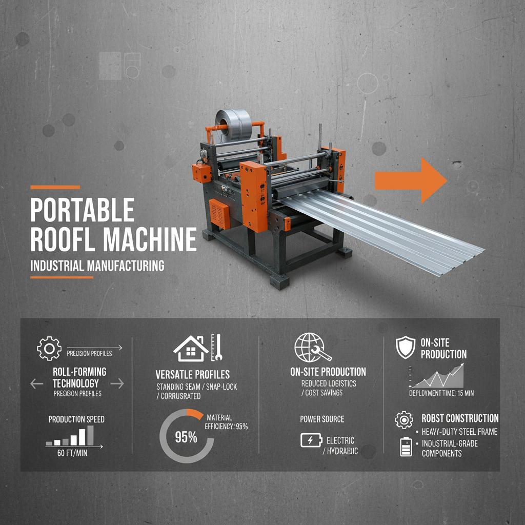 Maximize Roofing Efficiency with a Portable Roof Panel Machine Solution