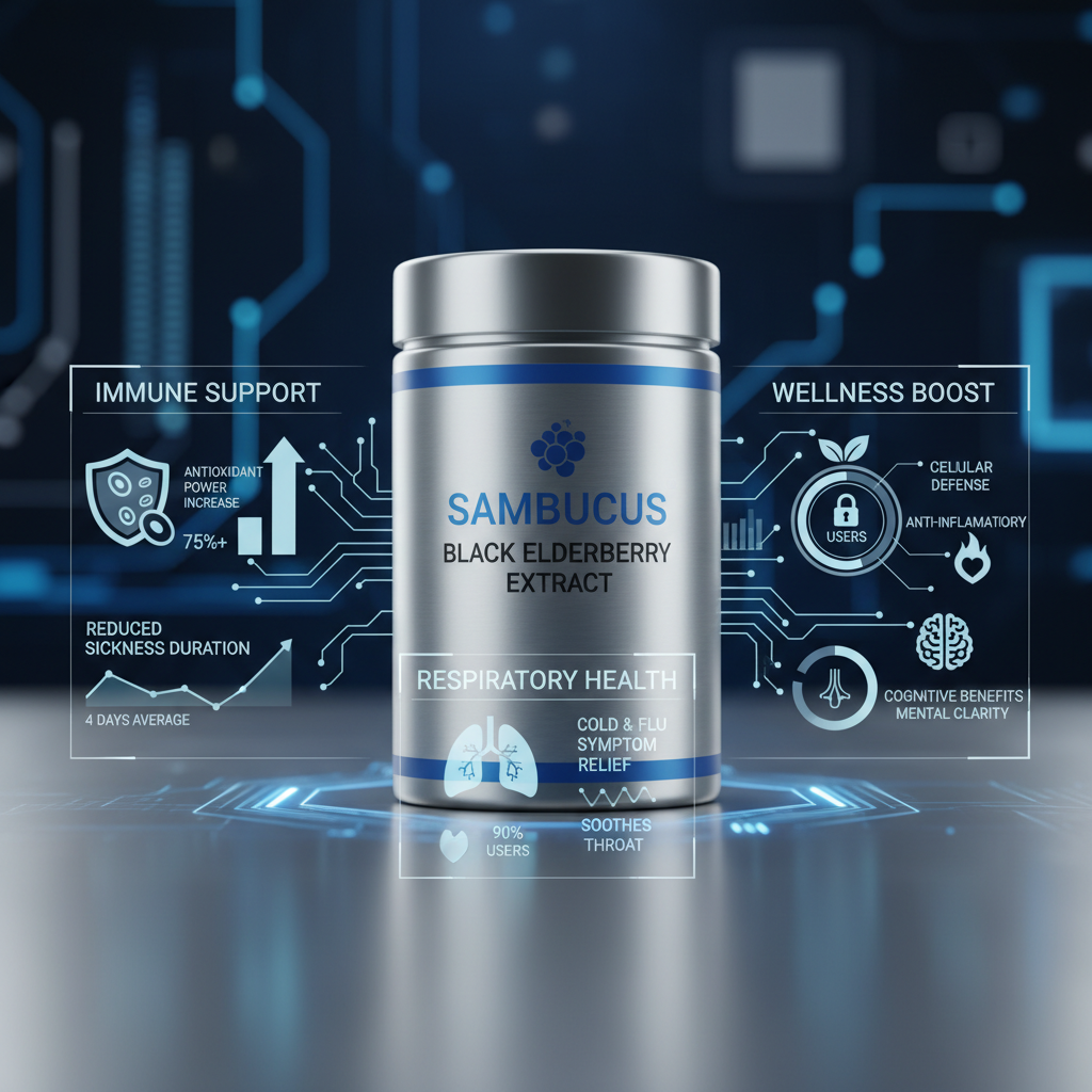 Unlock the Powerful Health Benefits of Sambucus Black Elderberry Extract