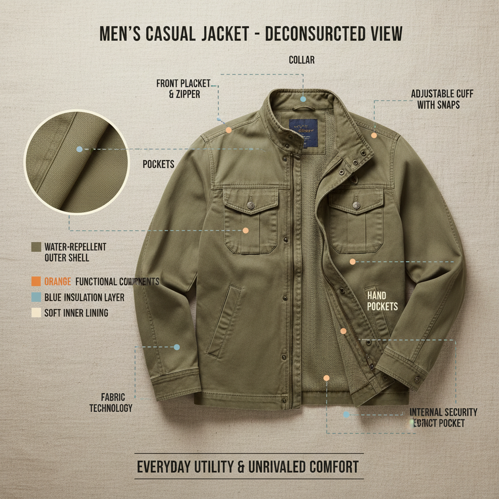 Explore Stylish Men's Casual Wear Jackets for Ultimate Comfort and Fashion