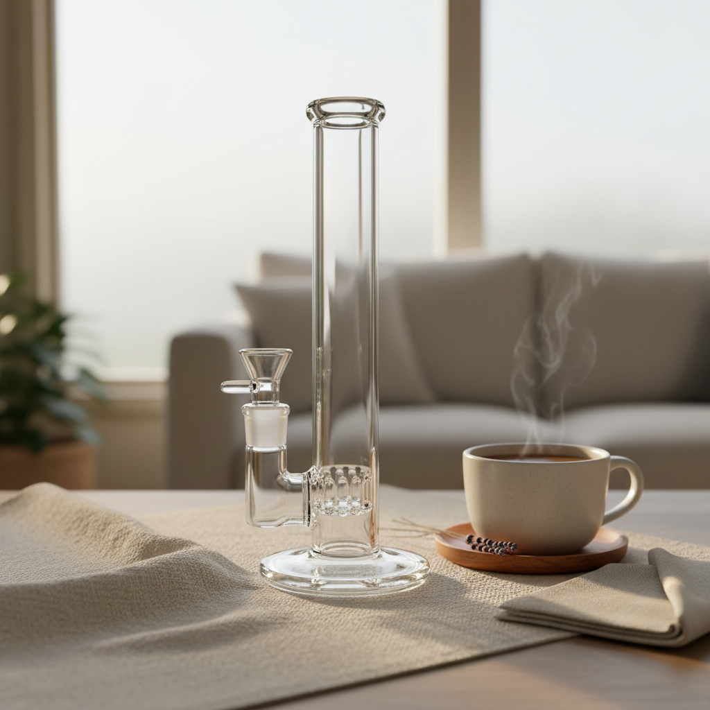 Explore the Benefits of a Straight Tube Inline Bong for a Classic Smoking Experience