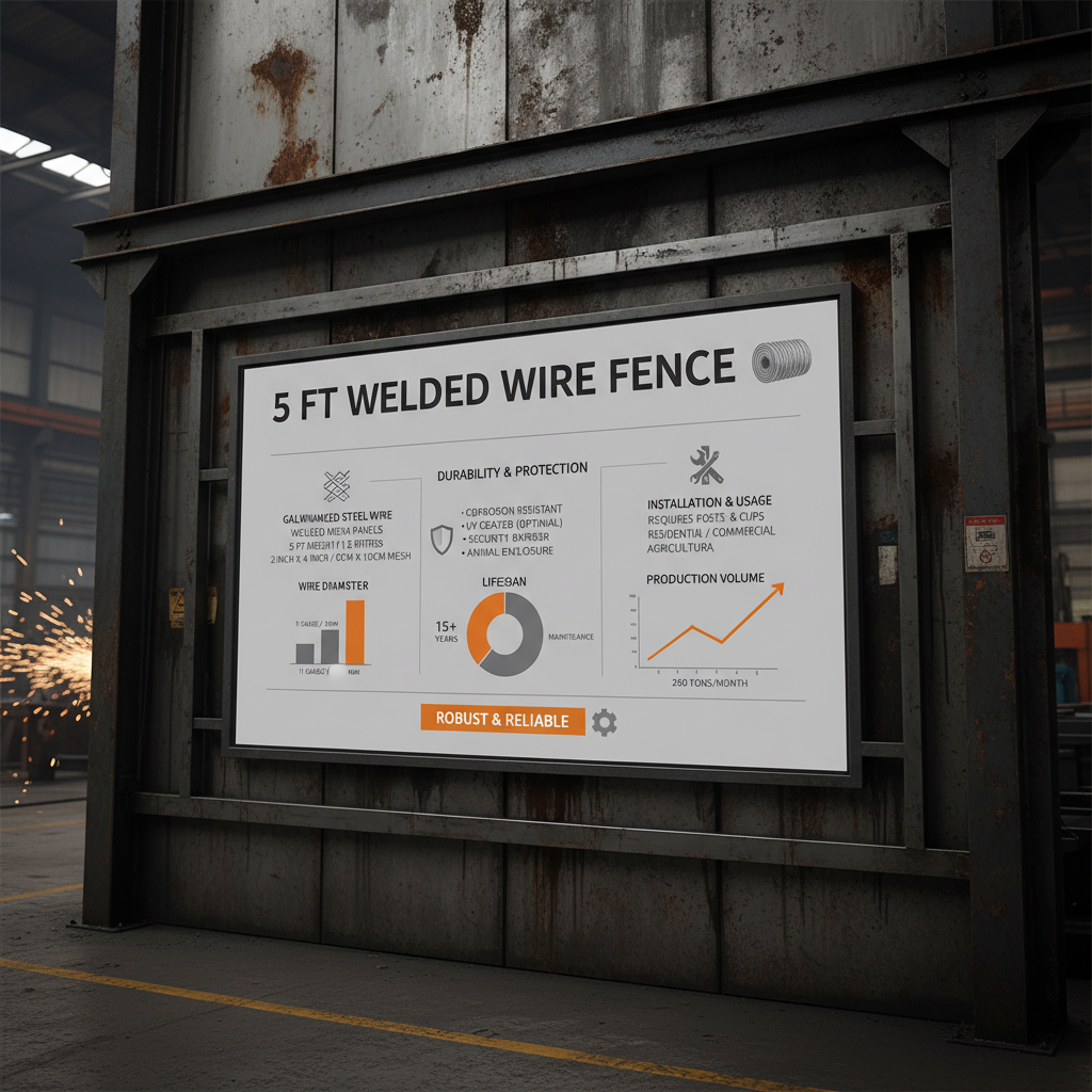 Choosing the Right 5 ft Welded Wire Fence for Security and Value