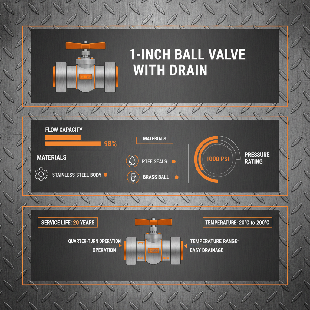 Comprehensive Guide to Selecting the Right 1 Inch Ball Valve with Drain