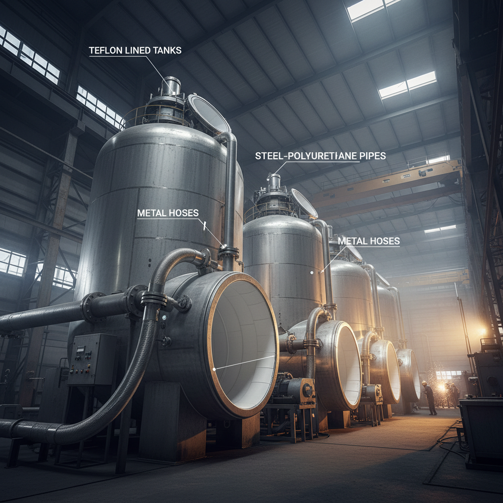 Comprehensive Guide to Teflon Lined Tanks for Industrial Applications