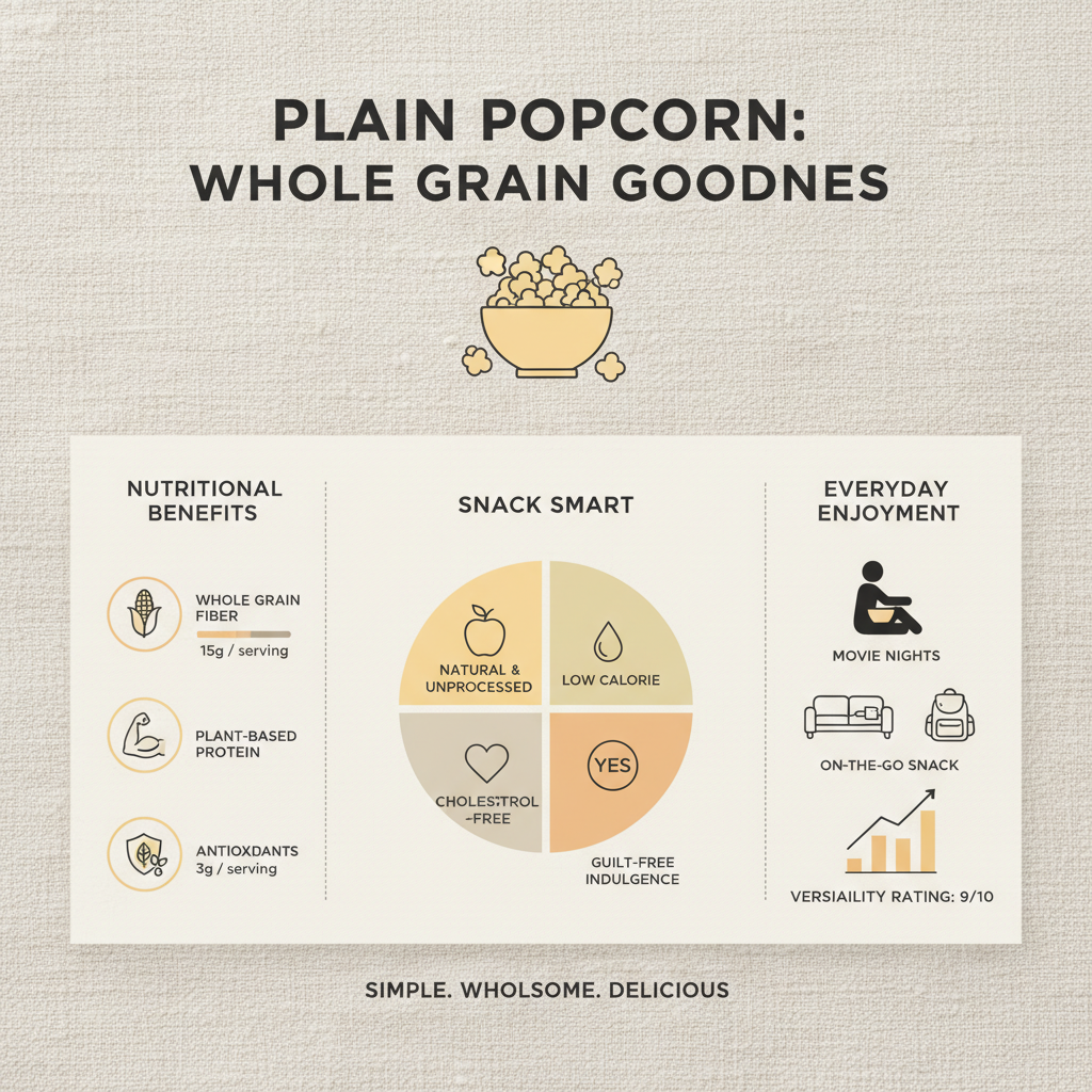 The Amazing Health Benefits of Plain Popcorn A Nutritious Snack