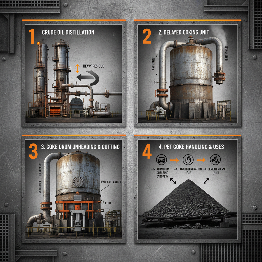 Pet Coke Manufacturers and Petroleum Coke Uses A Comprehensive Guide