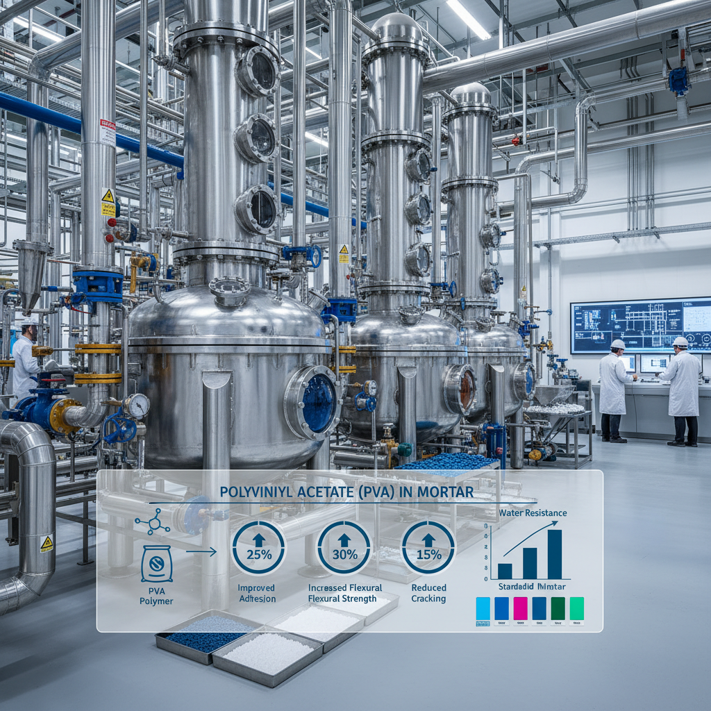 Optimizing Mortar Performance with Polyvinyl Alcohol PVA in Mortar Applications