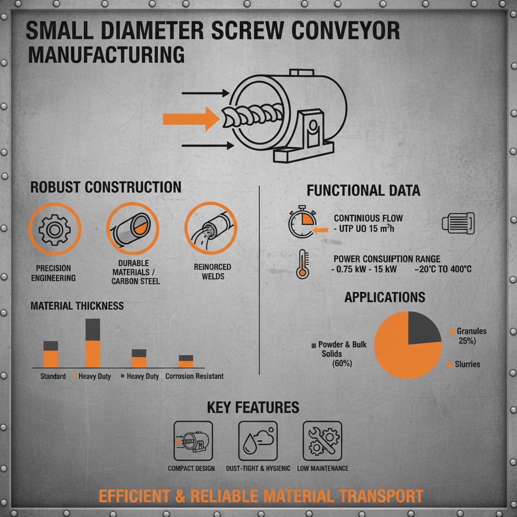 Optimizing Material Handling with Small Diameter Screw Conveyors